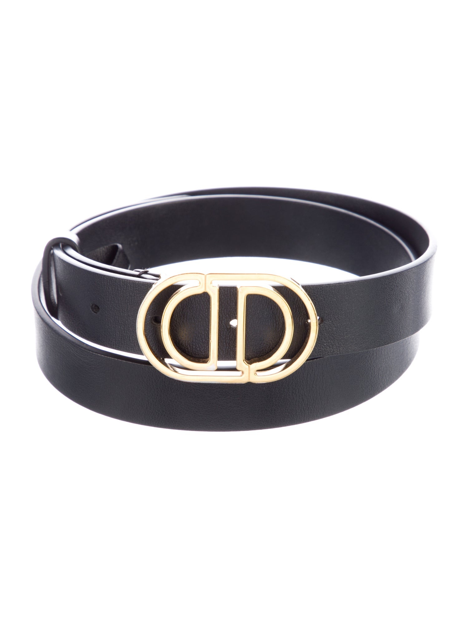 Christian Dior Skinny Leather Belt