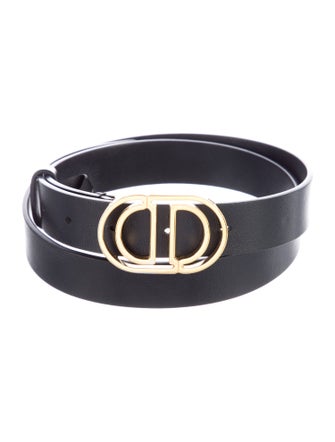 Christian Dior Skinny Leather Belt