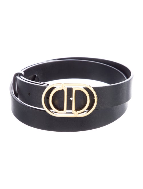 Christian Dior Skinny Leather Belt