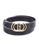 Christian Dior Skinny Leather Belt