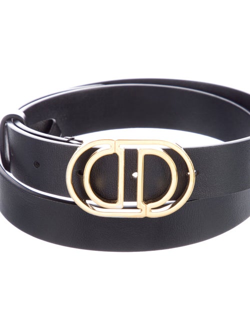 Christian Dior Skinny Leather Belt