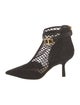 Christian Dior Suede Mesh Accents Boots