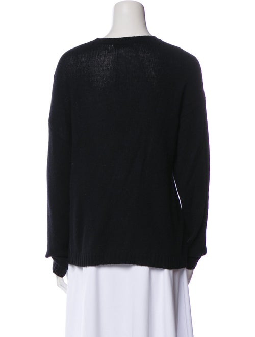 Christian Dior Cashmere Graphic Print Sweater