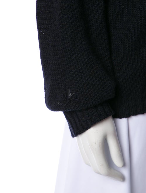 Christian Dior Cashmere Graphic Print Sweater