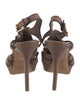 Christian Dior Leather Slingback Sandals