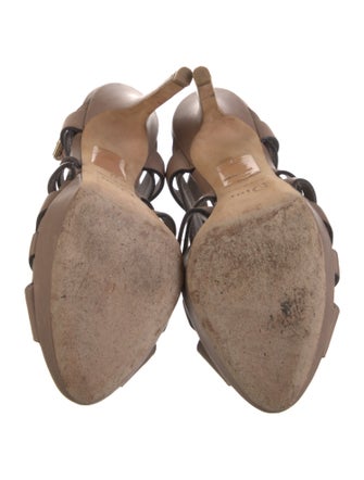 Christian Dior Leather Slingback Sandals