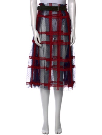 Christian Dior 2018 Midi Length Skirt