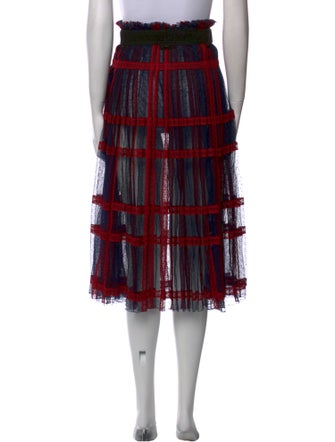 Christian Dior 2018 Midi Length Skirt