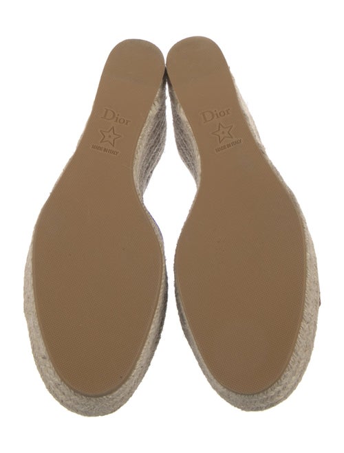 Christian Dior Leather Espadrilles