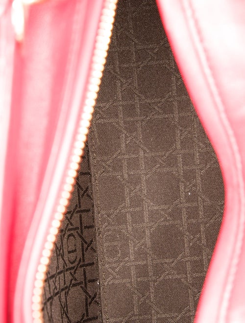 Christian Dior Leather Top Handle Bag