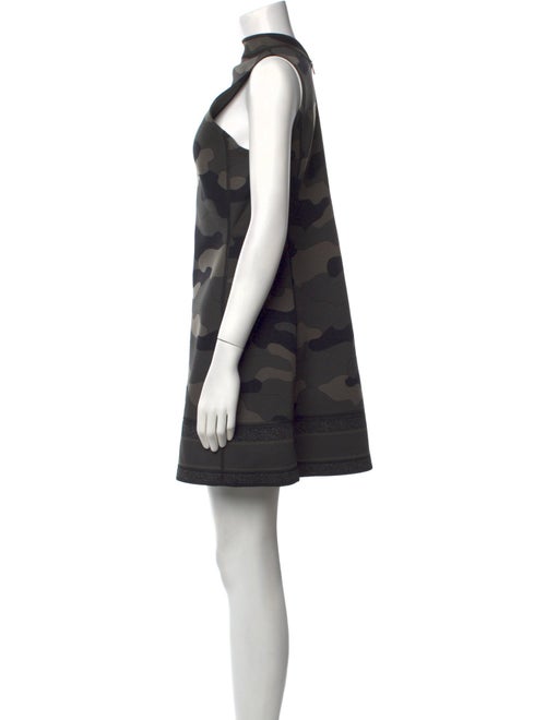 Christian Dior Mock Neck Mini Dress