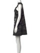 Christian Dior Mock Neck Mini Dress