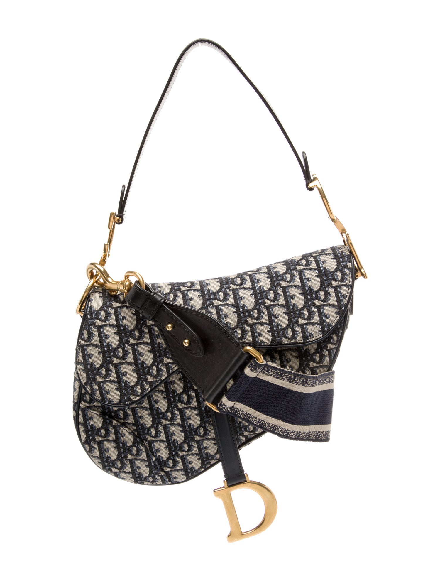 Christian Dior Oblique Jacquard Oblique Saddle