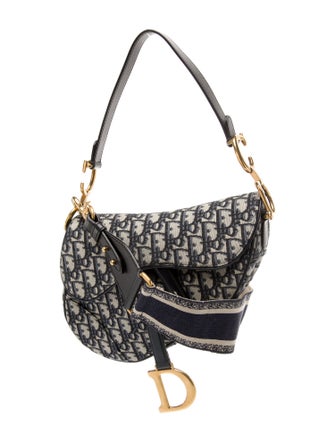 Christian Dior Oblique Jacquard Oblique Saddle
