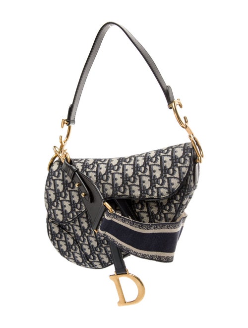 Christian Dior Oblique Jacquard Oblique Saddle