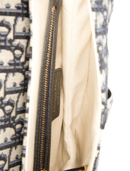 Christian Dior Oblique Jacquard Oblique Saddle