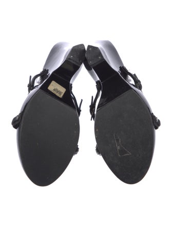 Christian Dior Patent Leather Slides