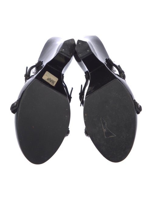 Christian Dior Patent Leather Slides