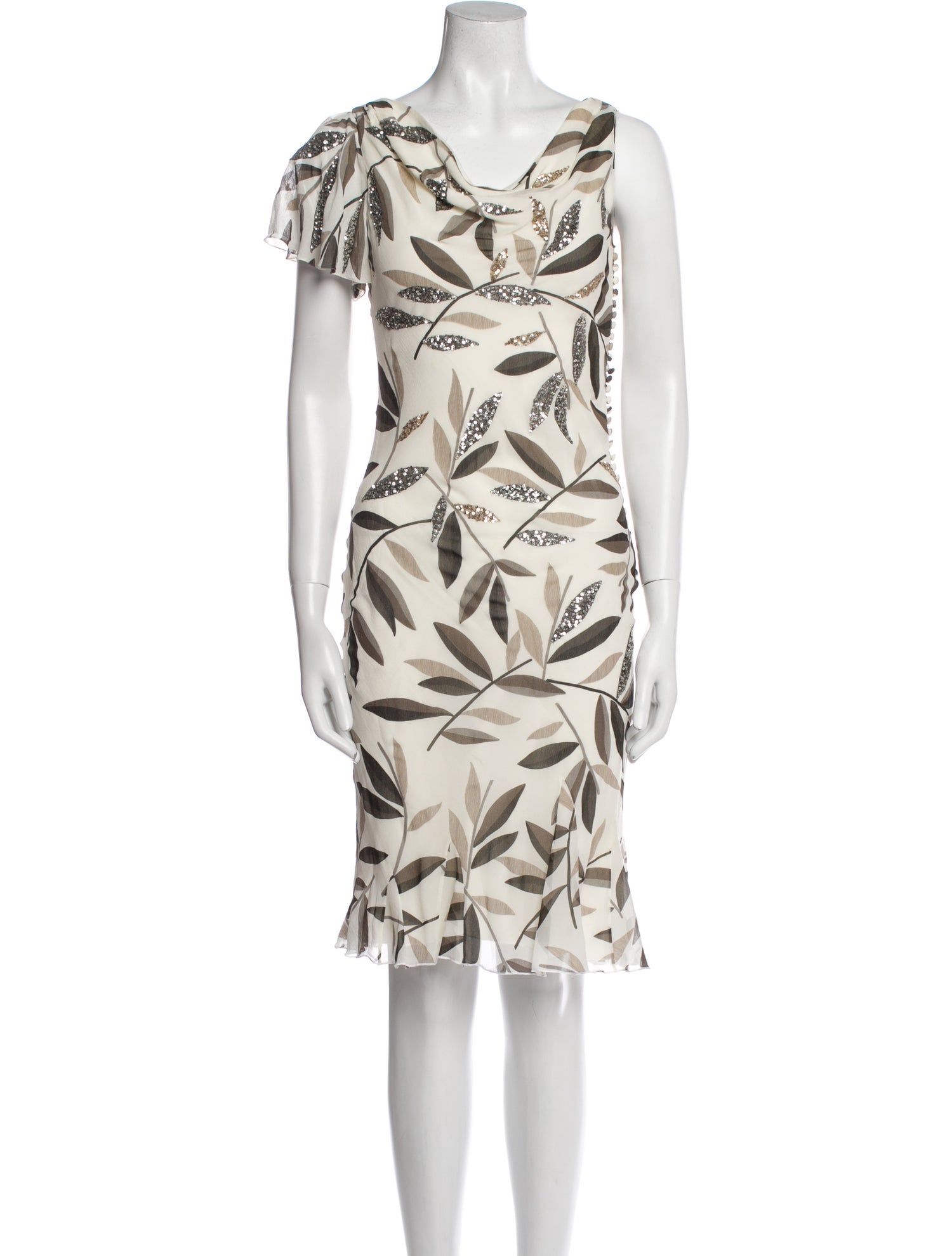 Christian Dior Vintage Midi Length Dress