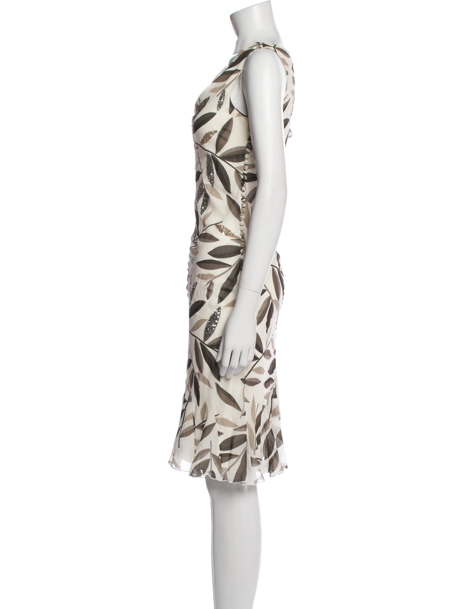 Christian Dior Vintage Midi Length Dress