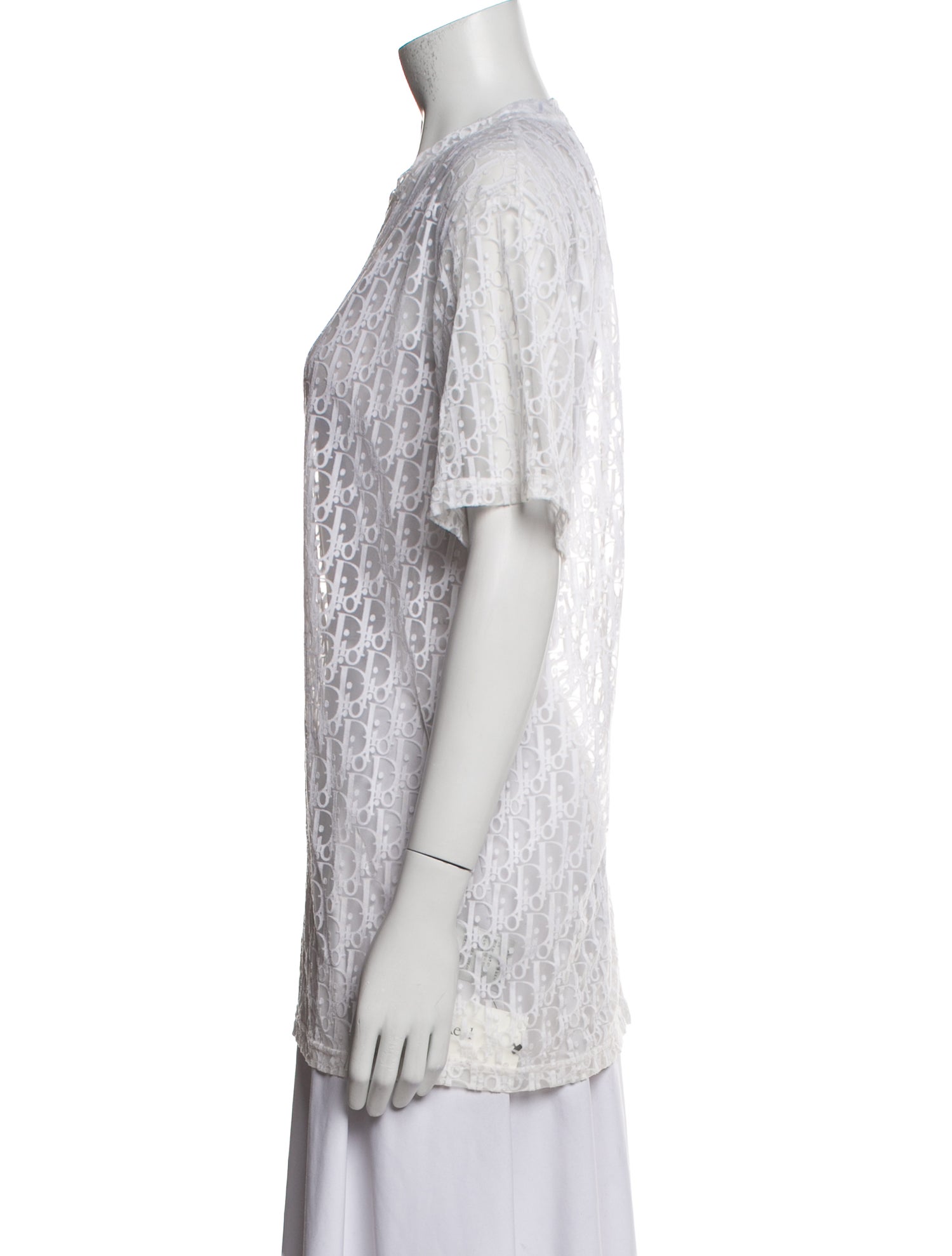 DIOR MEN 2019 Oblique Jacquard T-Shirt