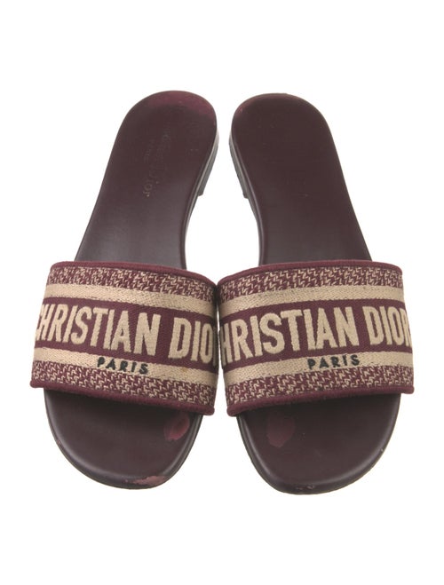 Christian Dior Printed Slides