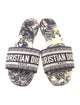 Christian Dior Oblique Jacquard Slides