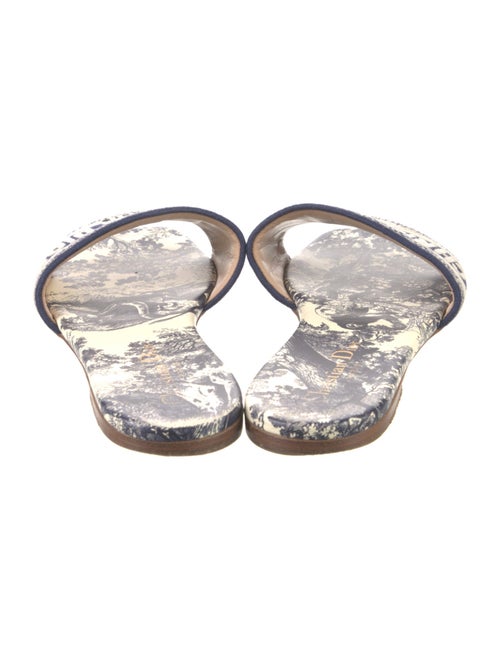 Christian Dior Oblique Jacquard Slides