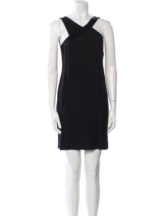 Christian Dior V-Neck Mini Dress