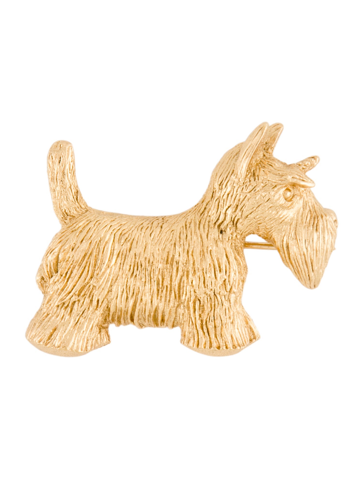 Christian Dior Terrier Pin Brooch