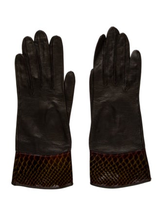 Christian Dior Leather Gloves