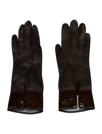 Christian Dior Leather Gloves