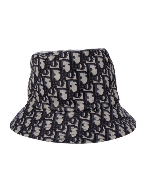 Christian Dior Blue Nylon Bucket 58