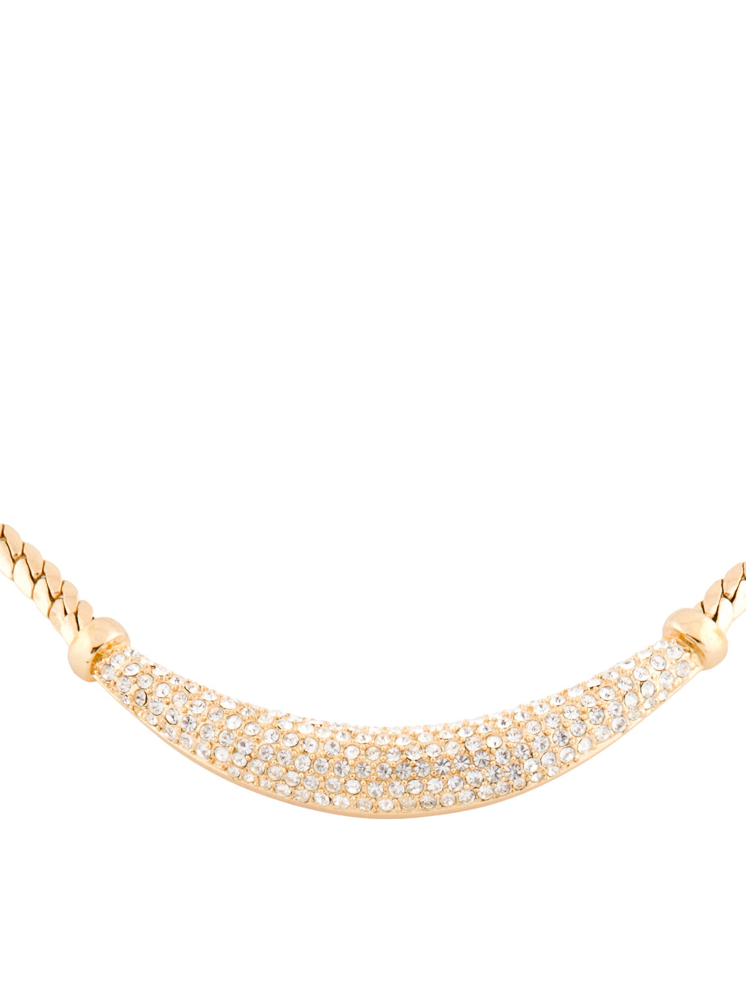 Christian Dior Vintage Crystal Collar Necklace