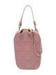 Christian Dior Cannage Lady Dior Call'in Dior Phone Holder with Chain 2022