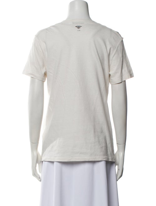 Christian Dior Graphic Print Crew Neck T-Shirt