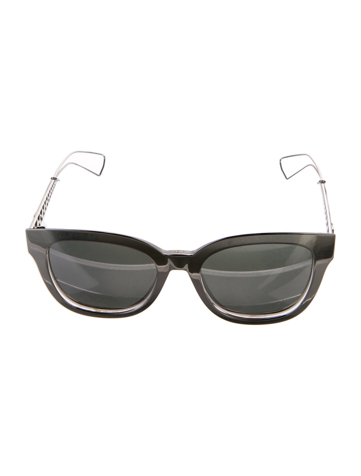 Christian Dior Wayfarer Mirrored Sunglasses