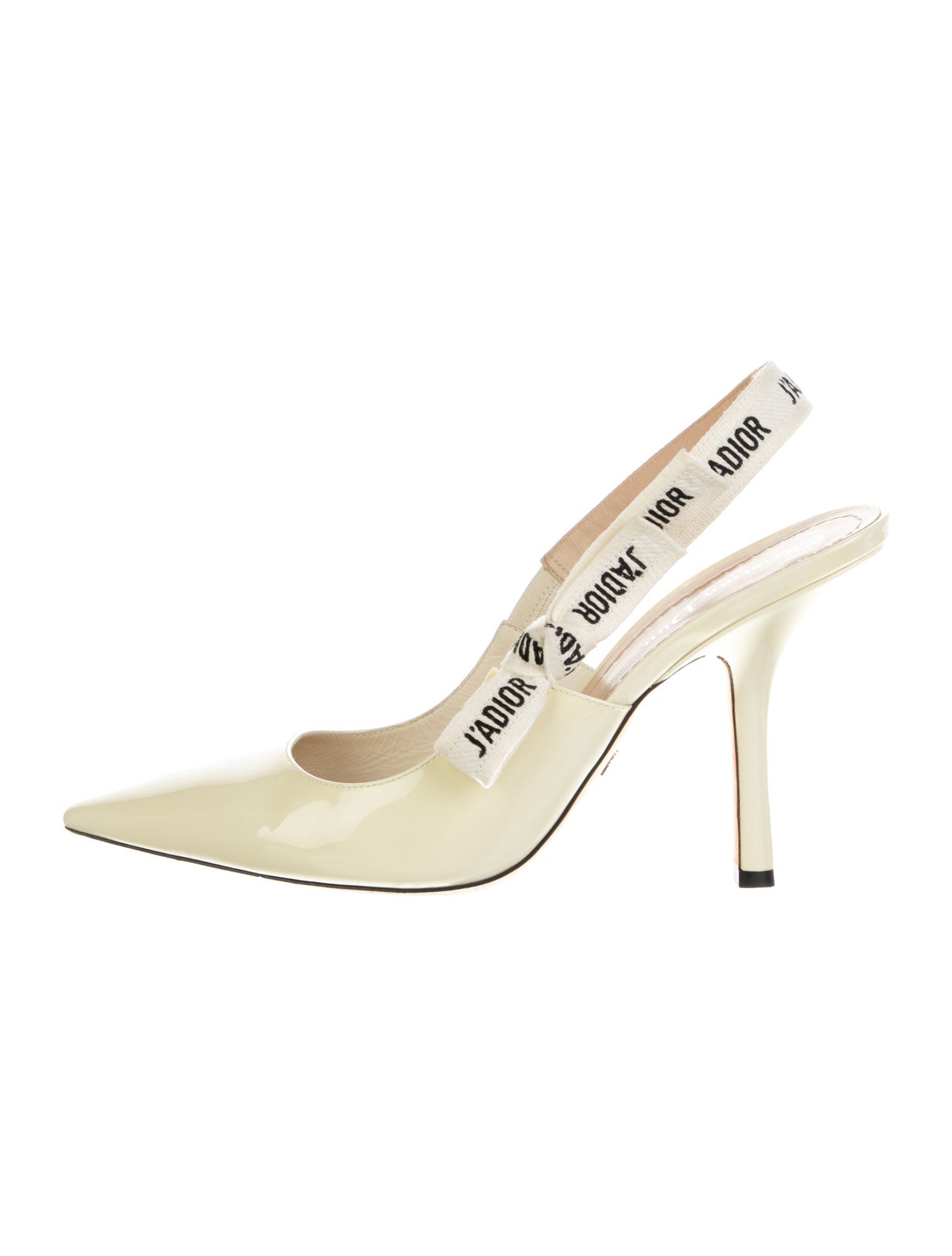 Christian Dior Patent Leather Slingback Pumps