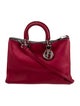 Christian Dior Leather Top Handle Bag