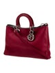 Christian Dior Leather Top Handle Bag