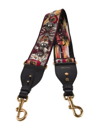 Christian Dior Pattern Print Bag Strap