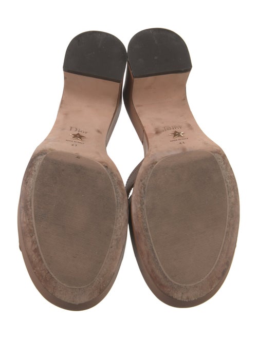 Christian Dior Leather Slides