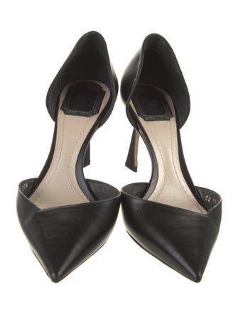 Christian Dior Leather D'Orsay Pumps