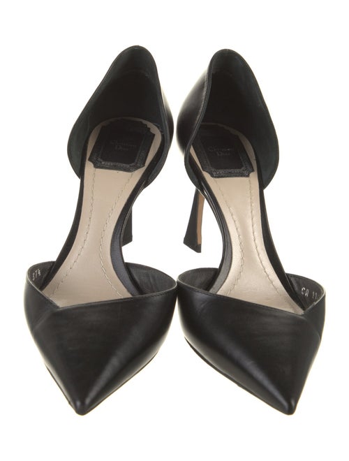 Christian Dior Leather D'Orsay Pumps