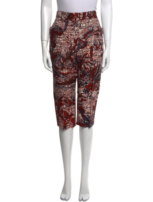 Christian Dior Printed Straight Leg Pants