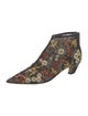 Christian Dior Mesh Floral Print Boots