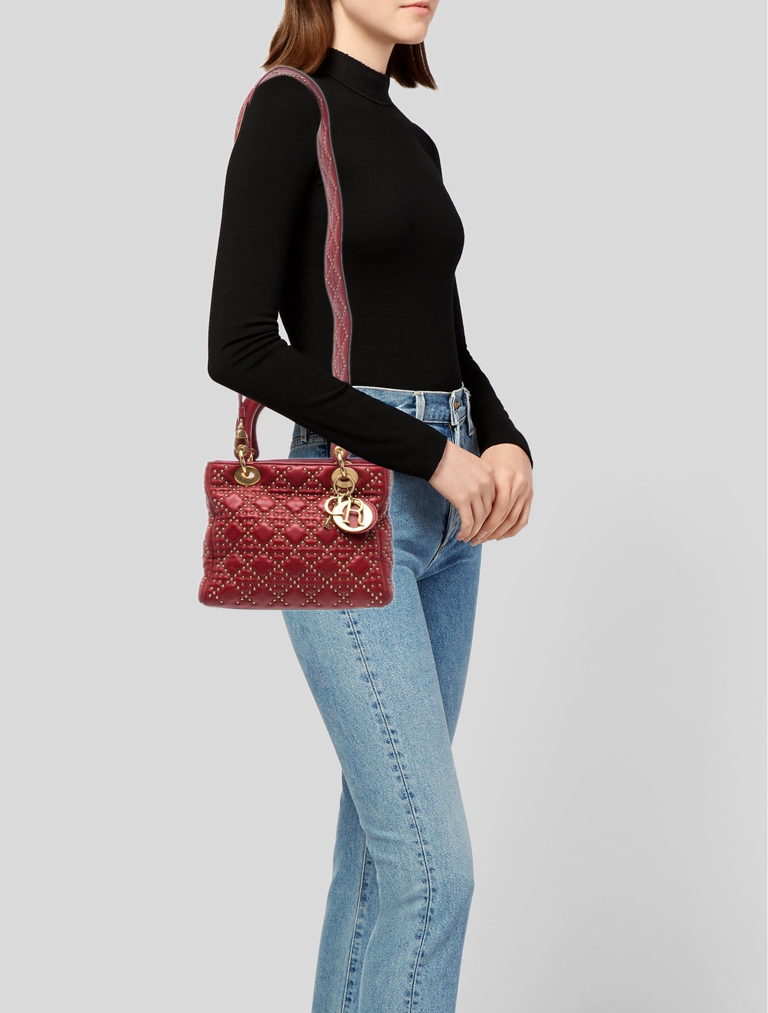 Christian Dior Leather Lady Dior