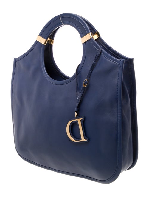 Christian Dior Leather Top Handle Bag