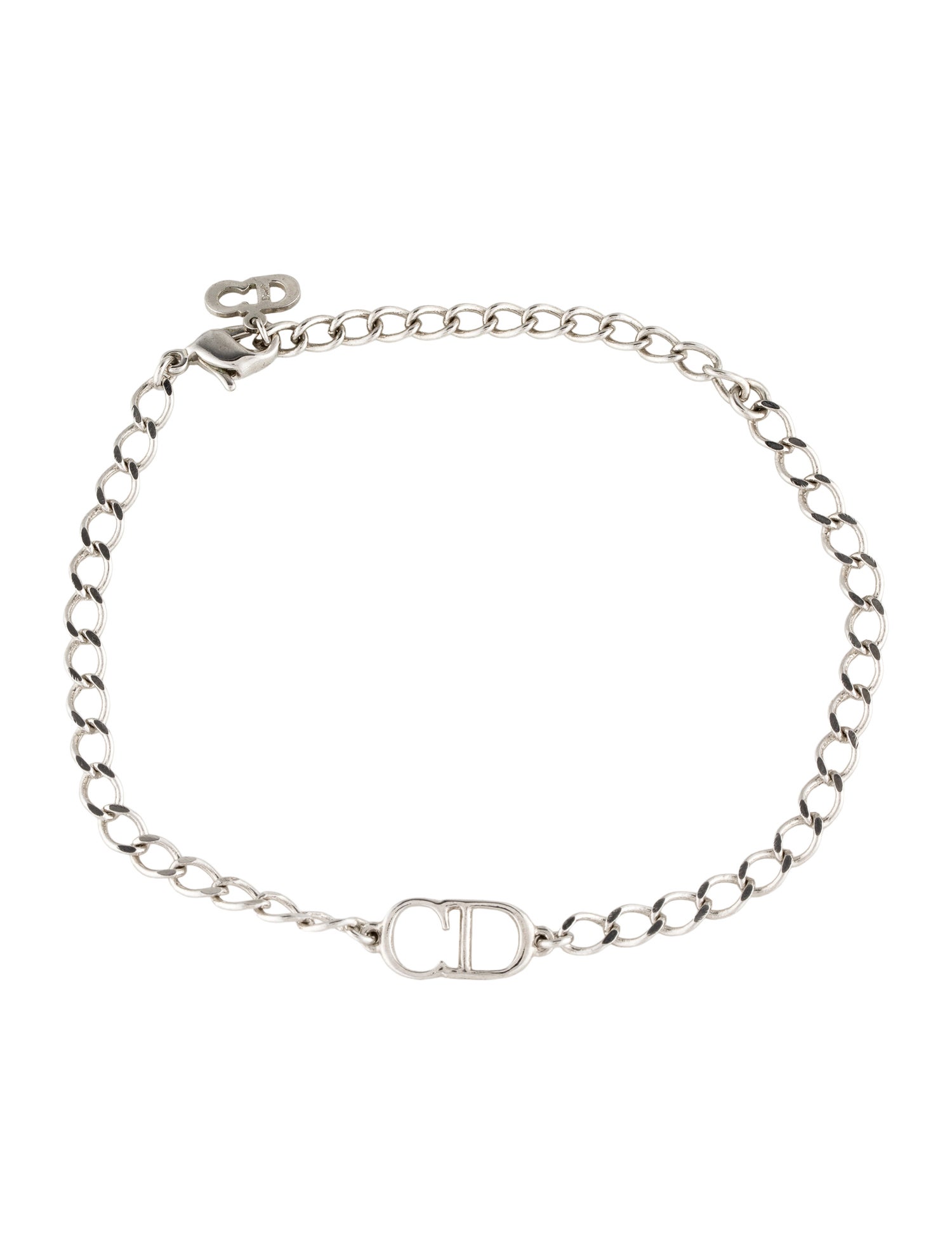 Christian Dior Vintage CD Link Bracelet