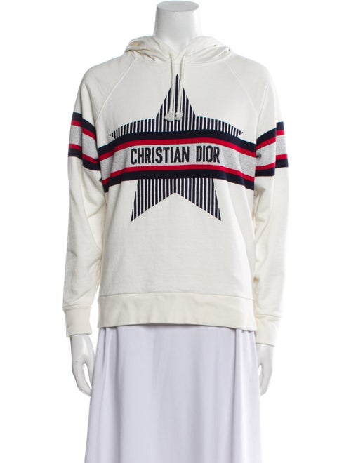 Christian Dior Graphic Print Crew Neck Sweater